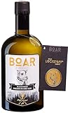 Boar Blackforest Premium Dry Gin | Höchstprämierter Gin der Welt | Kleine Schwarzwälder Brennerei seit 1844 | Wacholder-, Lavendel- & Zitrustöne | 43% Vol. | 500ml