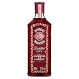 Bombay Bramble Distilled Premium Flavoured Gin Blackberry & Raspberry, 100 % natürlich aus frisch gepflückten Brombeeren und Himbeeren, ideal als Gin-Geschenkset, 37,5% Vol., 70 cl/700 ml