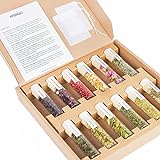 DO YOUR GIN BOTANICALS | Gin Gewürz Set | 12 Botanicals | Gin-Cocktails | Geschenkset für Männer & Frauen | Tolles Einweihungsgeschenk | Vatertags, Geburtstags, Muttertags, Weihnachts, Hochzeit