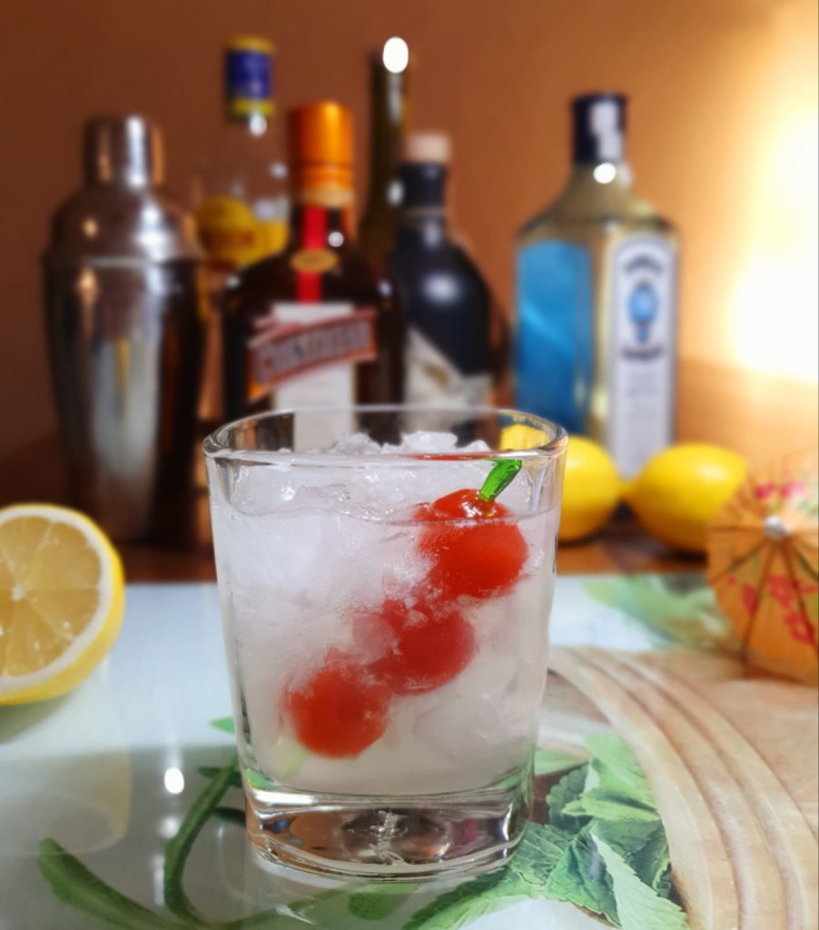 White Lady Gin Cocktail